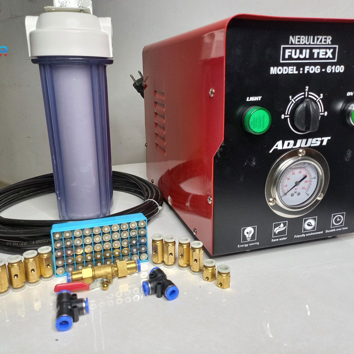 Trọn bộ Máy phun sương FUJITEX FOG -6100 làm mát